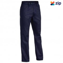 Bisley BP6007_BPCT - 100% Cotton Navy Original Drill Work Pants